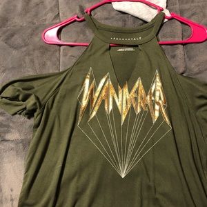 Off the shoulder shirt